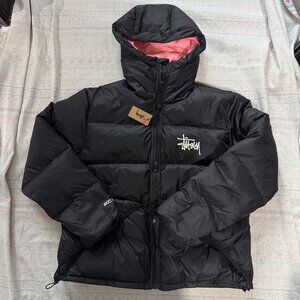 Stussy Micro Ripstop Down Parka Black